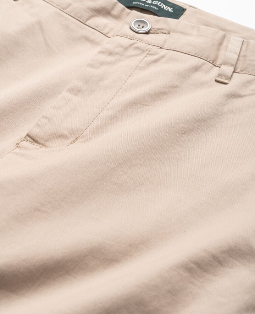 Gunn Slim Fit Chino, PEBBLE, Detail 2