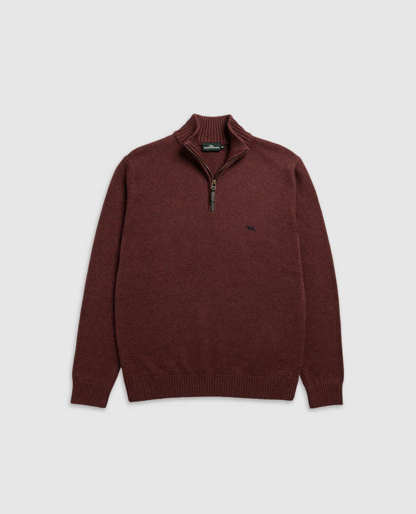 Merrick Bay Knit, FLAME, Flat Lay