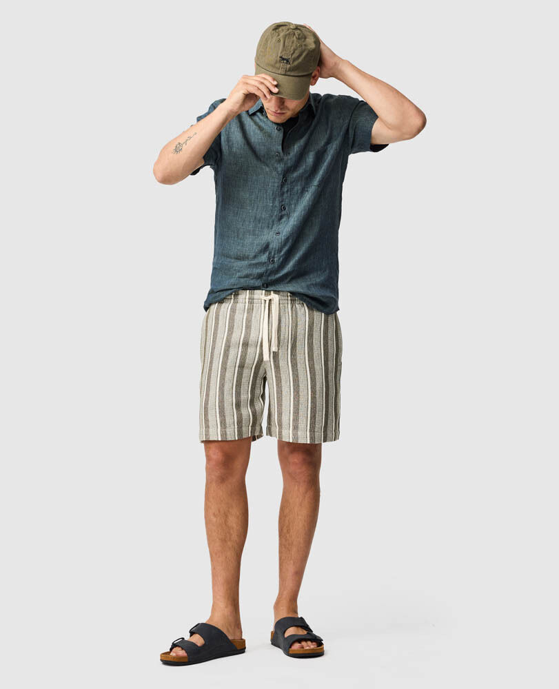 The Laurels Resort 7" Short, SAGE, Off Front