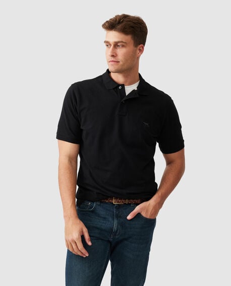 The Gunn Original Fit Polo, EBONY