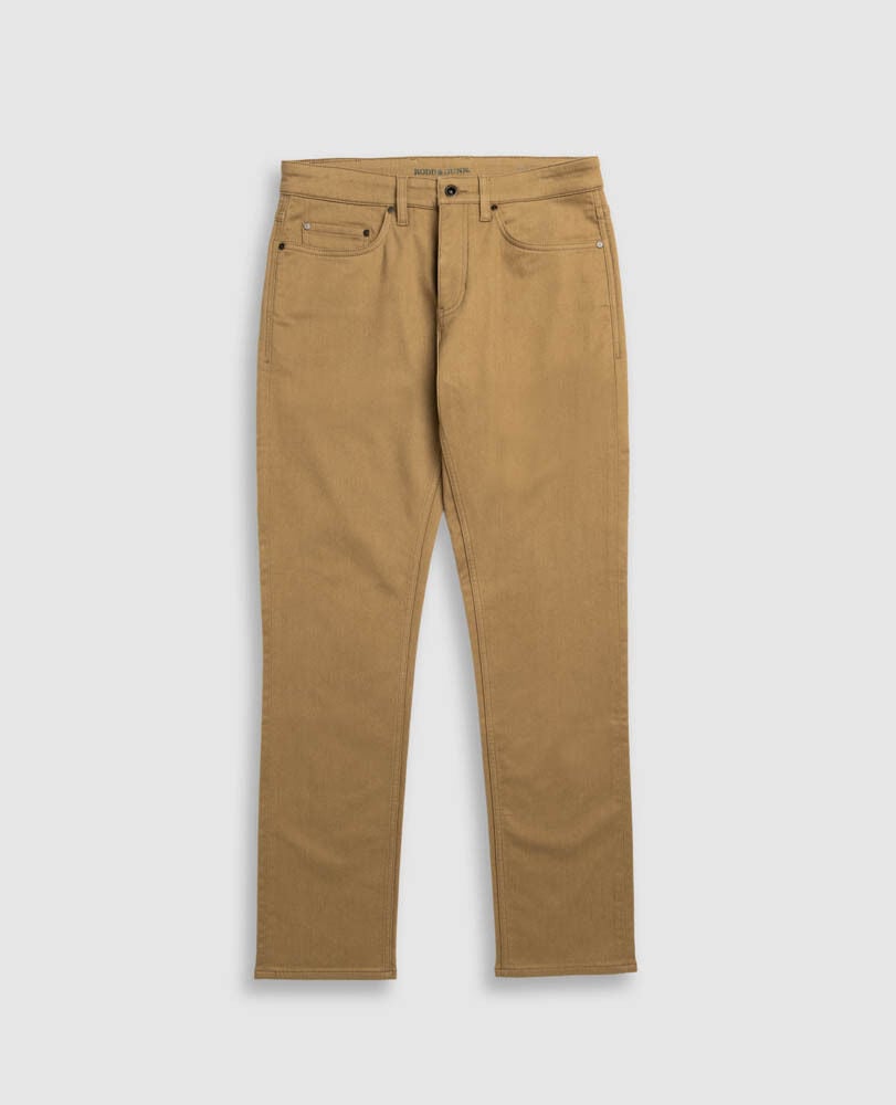 Motion Melange Straight Fit Jean, DESERT, Flat Lay