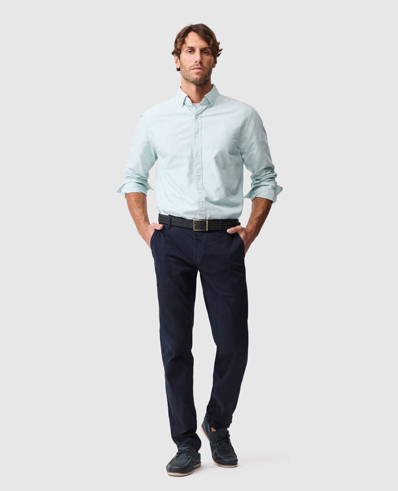 Cambridge Shirt, FERN, Off Front