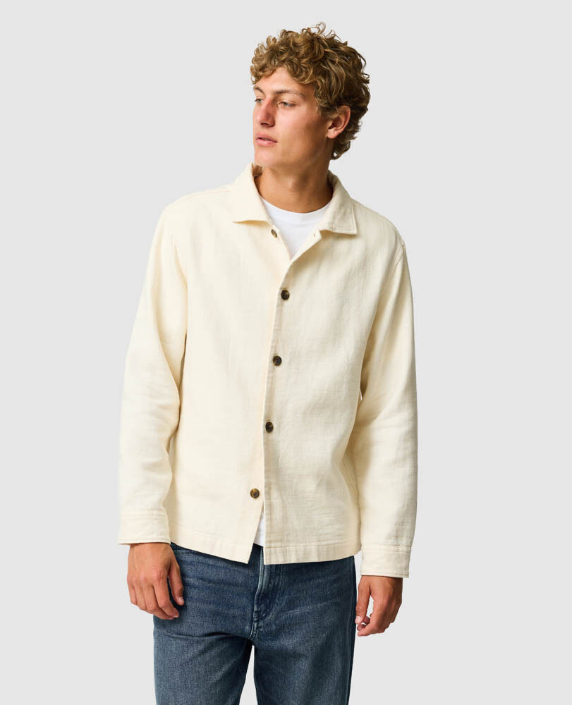 Newland Pass Shirt, NATUREL, Front