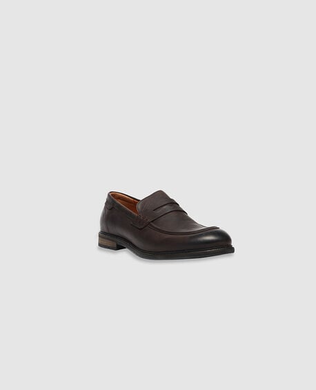 Portobello Mocc Slip On, BROWN