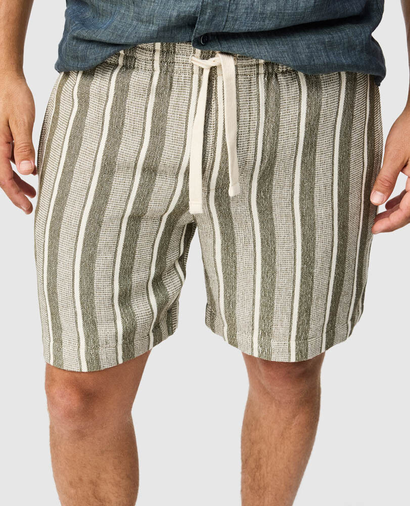 The Laurels Resort 7" Short, SAGE, Detail 3