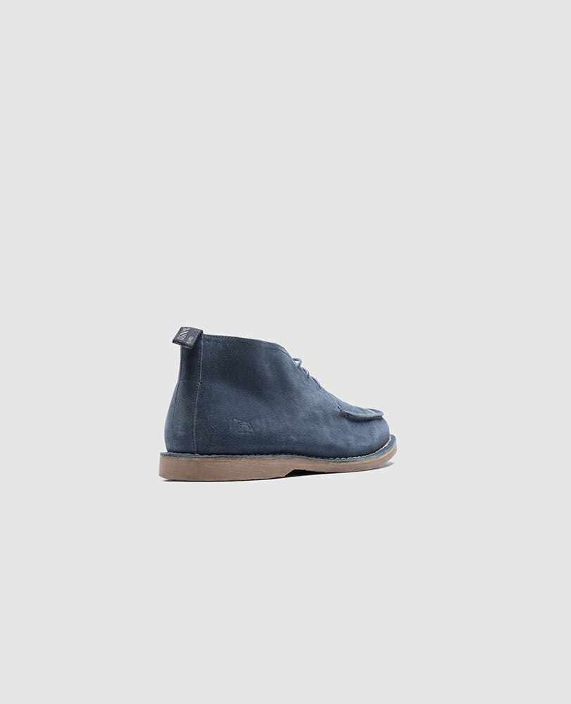 Samson Desert Boot, DENIM, Back