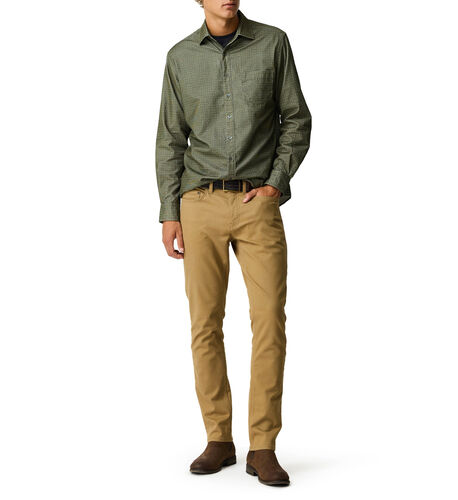 Little Jordan Spur Sports Fit Shirt, OLIVE