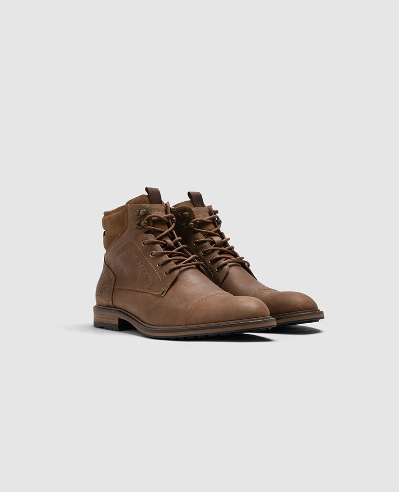 Dunedin Military Boot, BIRCH CRAZYHORSE