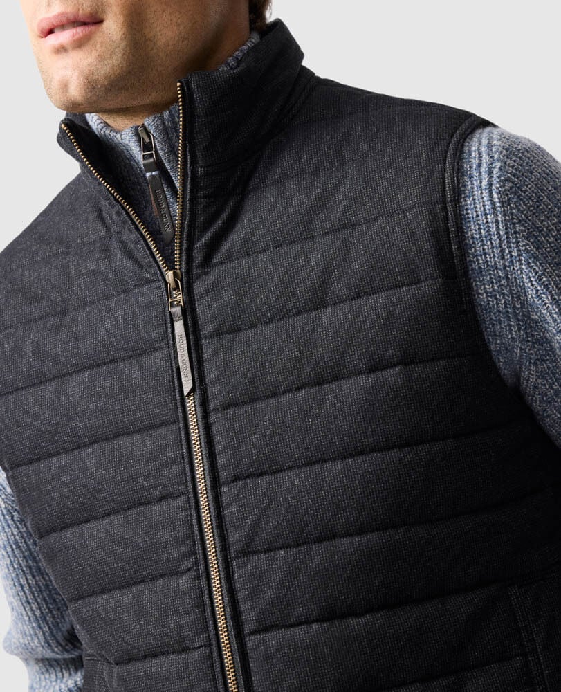 Dunedin Road Vest, MIDNIGHT, Detail 3