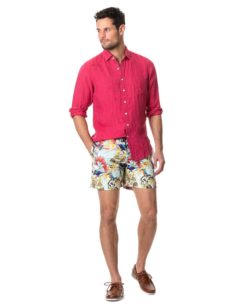 Sandfly Bay Swim Short, LAGOON, Off Front