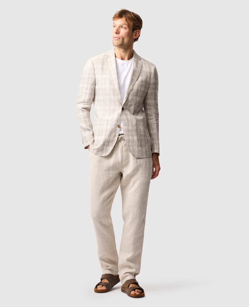 Waverly Park Sports Fit Jacket, OATMEAL, Off Front
