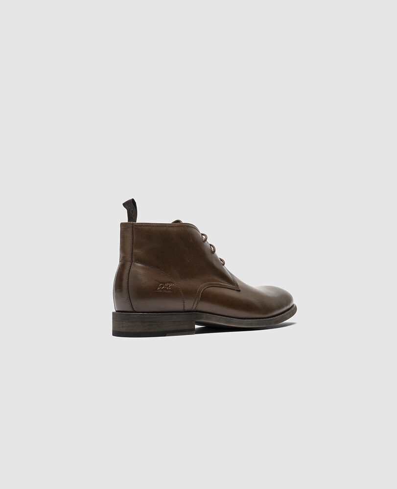 Bottines chukka Edendale, AMARETTO, Back