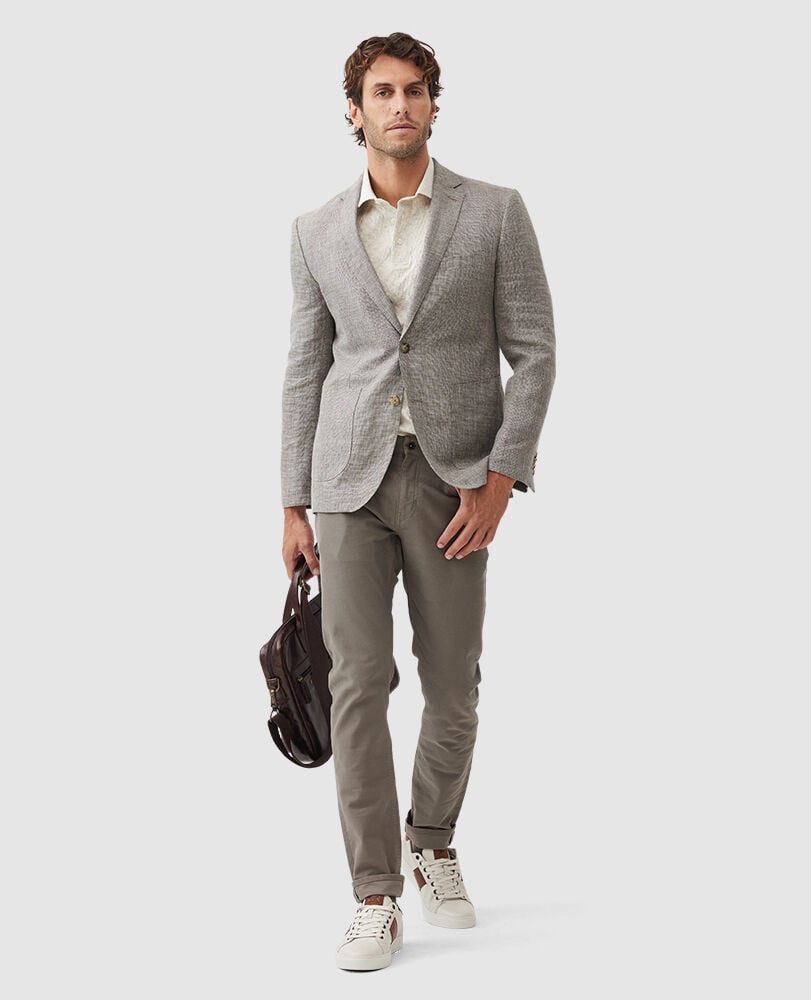 The Cascades Sports Fit Jacket, MINK, Off Front