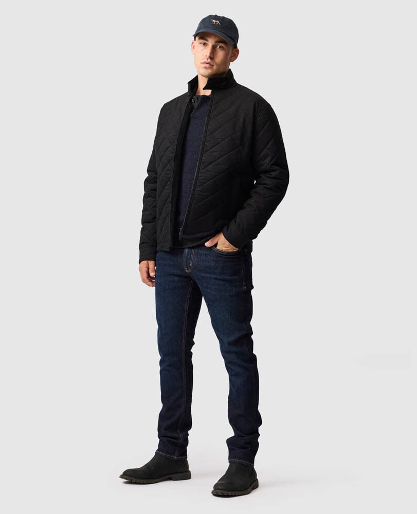 Fenwick Jacket, NERO, Off Front