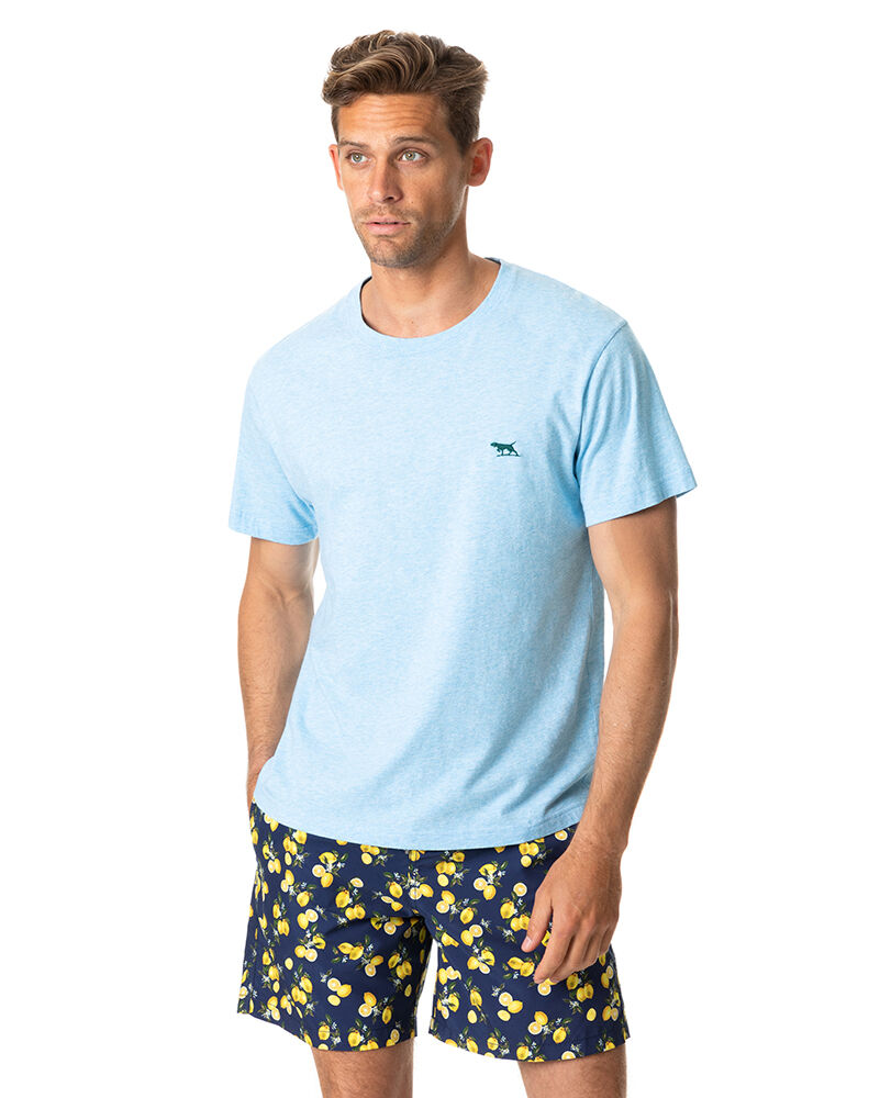 The Gunn T-Shirt , AQUAMARINE, Front