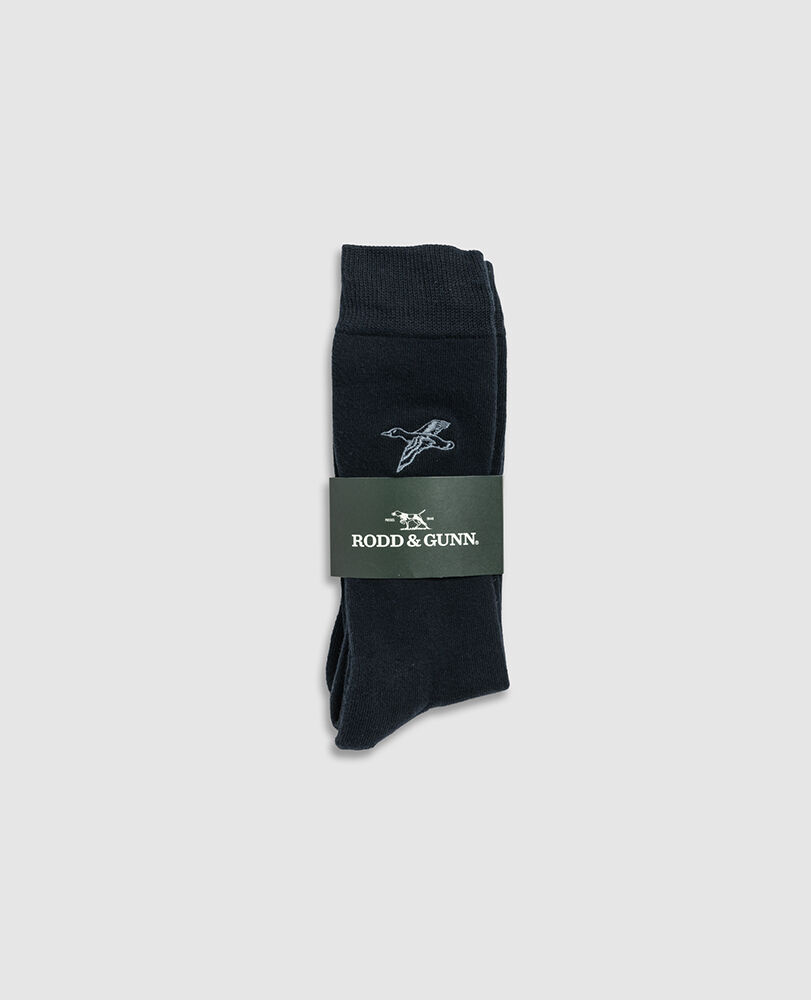 Mallard 2.0 Sock, MARINE, Off Front