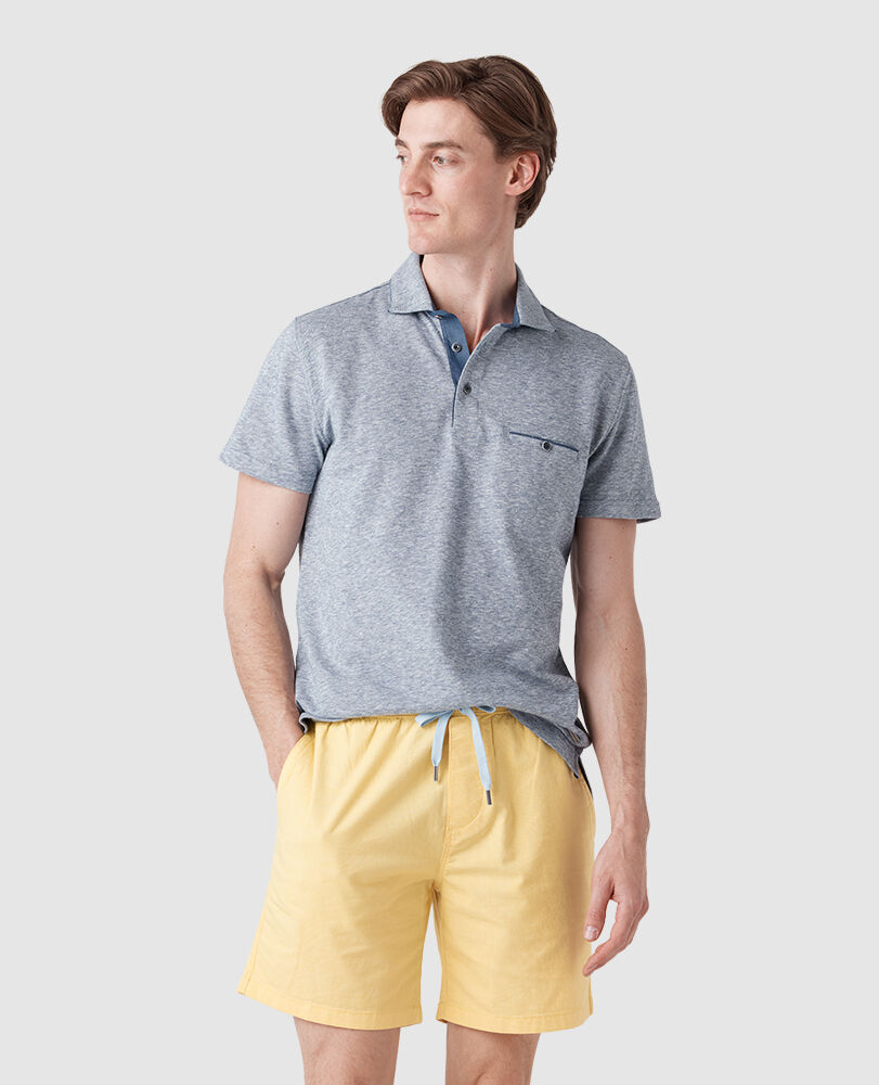 Bolton Stream Sports Fit Polo &middot; River LG, RIVER, Front