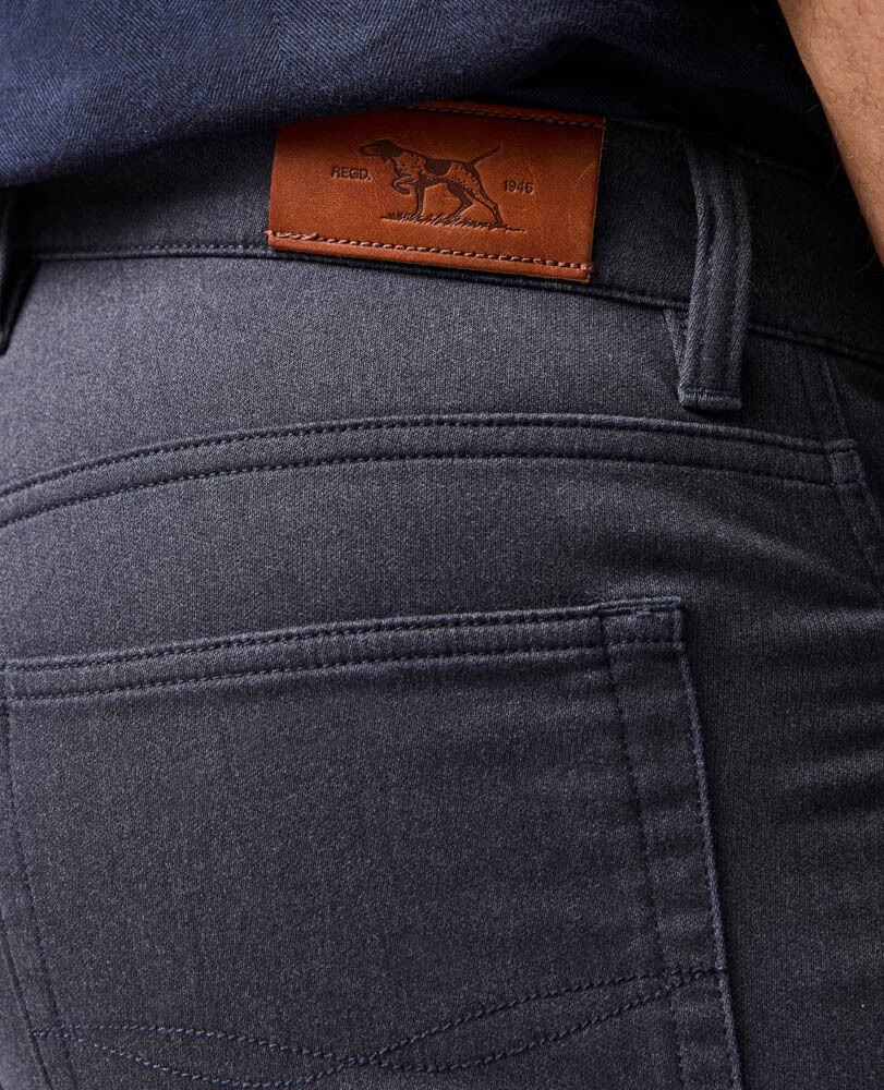 Motion Melange Straight Fit Jean, NAVY