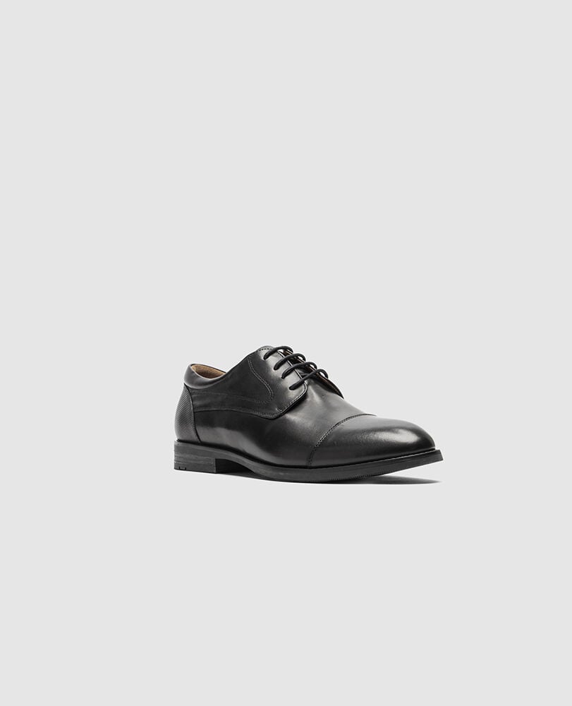 Loburn Derby Shoe, NERO MULTI, Off Front