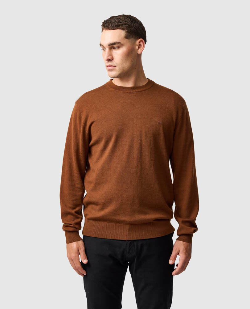 York Bay Knit, TABAK, Front