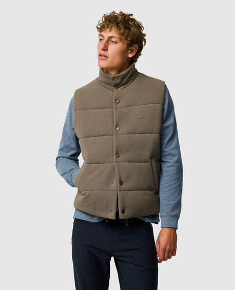 Lake Ferry Vest, KHAKI