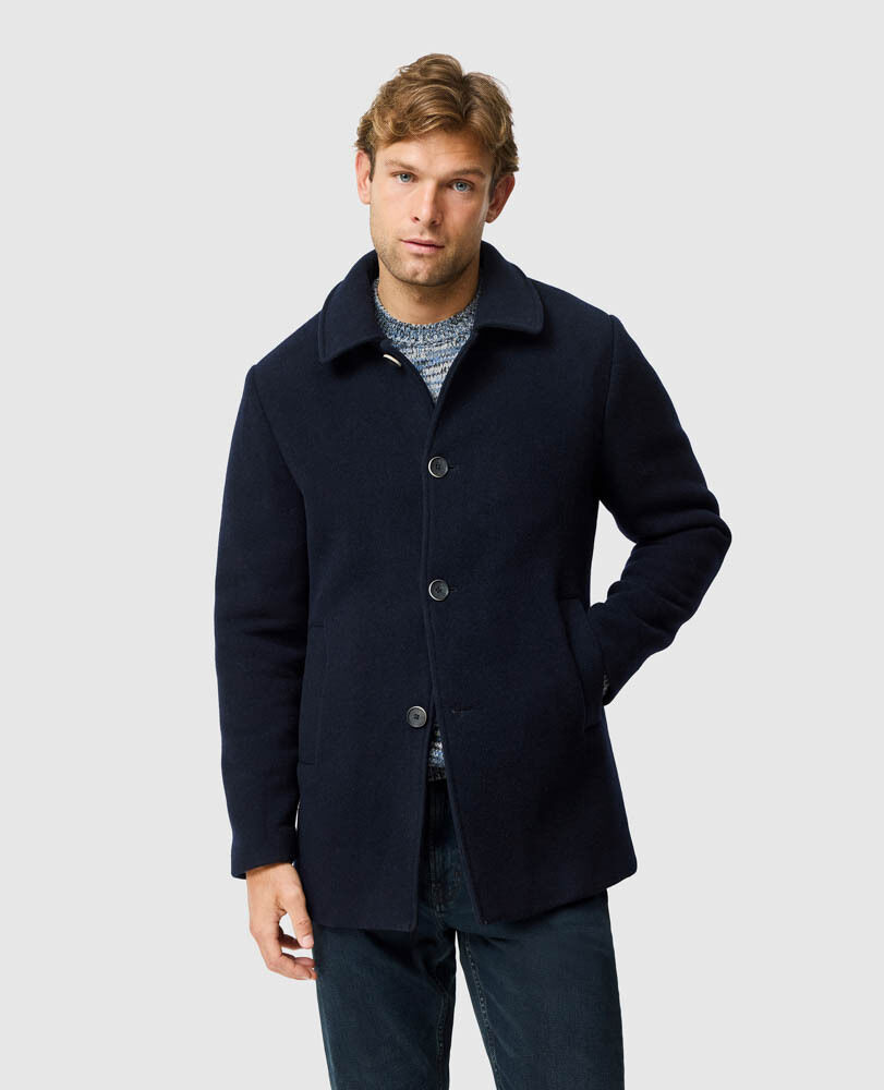 Garston Coat, MIDNIGHT, Front