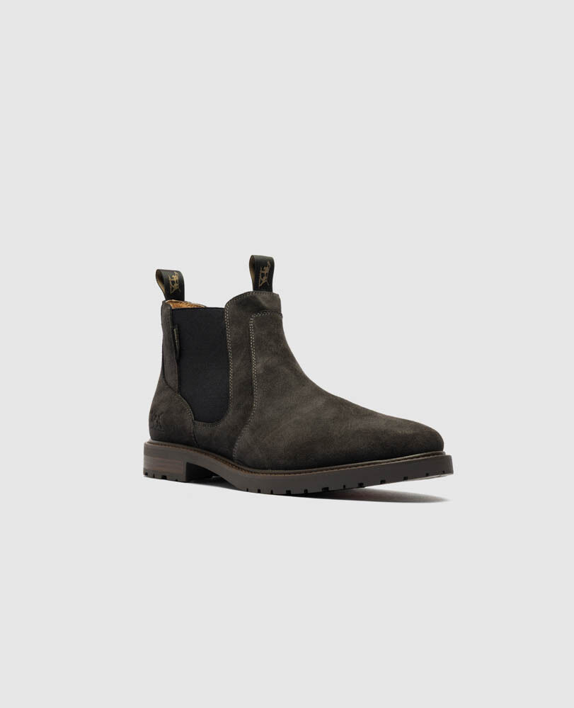 Brooklyn Chelsea Boot, STEEL BLUE, Off Front