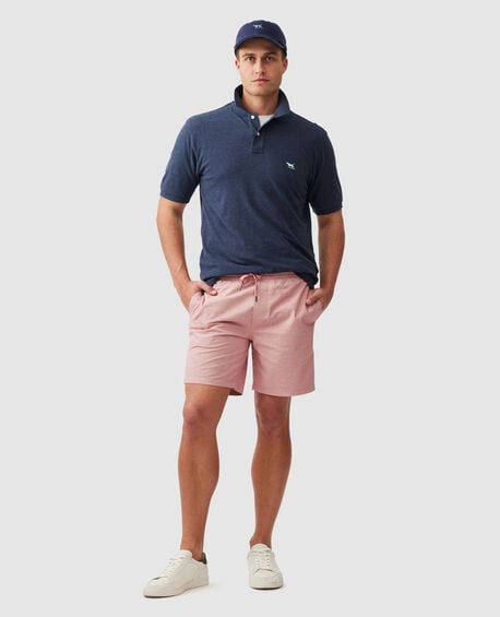 Short taille elastique Gunn, 18 cm, SIENNA