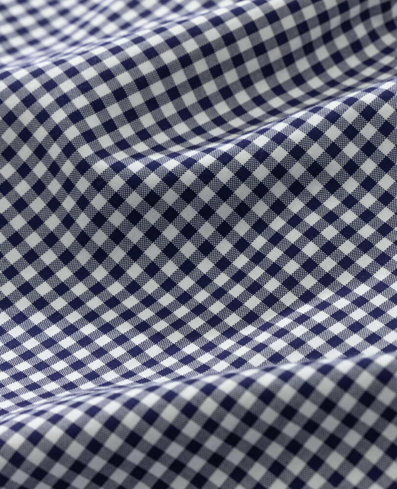 Gunn Check Oxfordhemd mit sportlicher Passform, SCHNEE, Detail 2