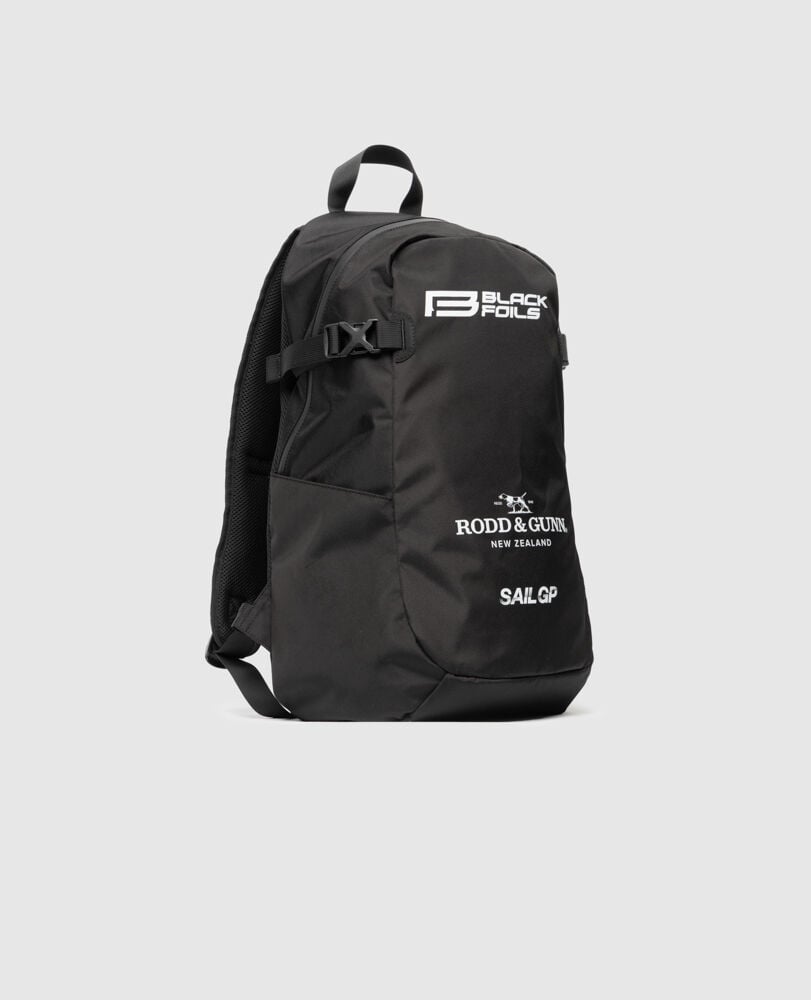 SailGP Team Sports Backpack, BLACK, Off Front