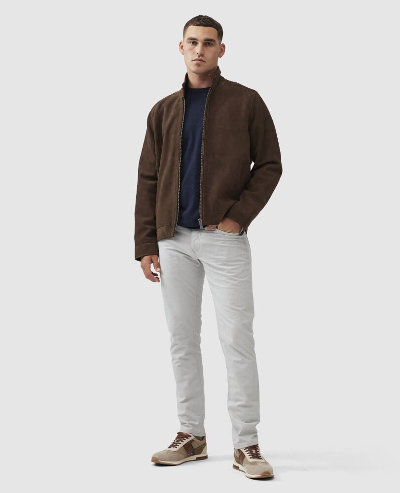 Queenstown Sweater, BLUE GRANITE, Off Front