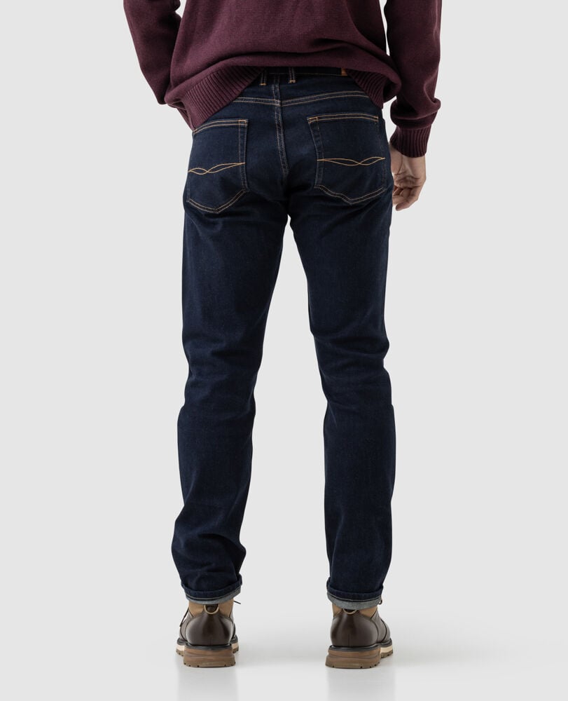 Jean droit Fanshawe, DENIM, Back