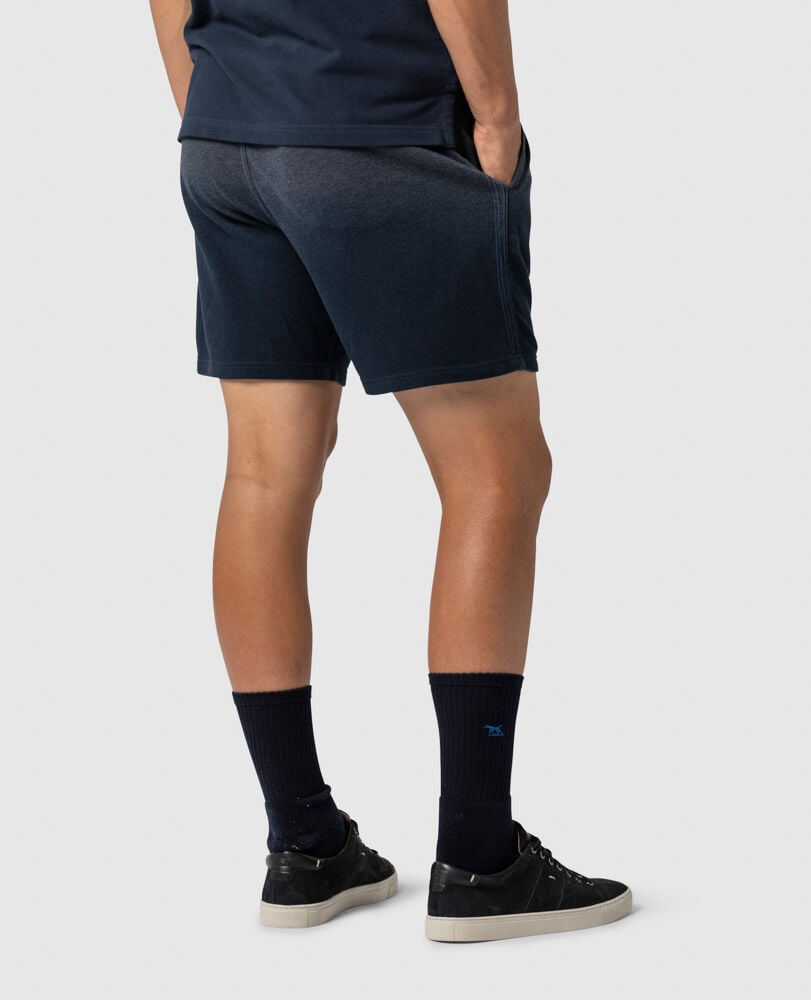 Alto Dip Dyed Pique 7" Resort Short, DEEP OCEAN, Back