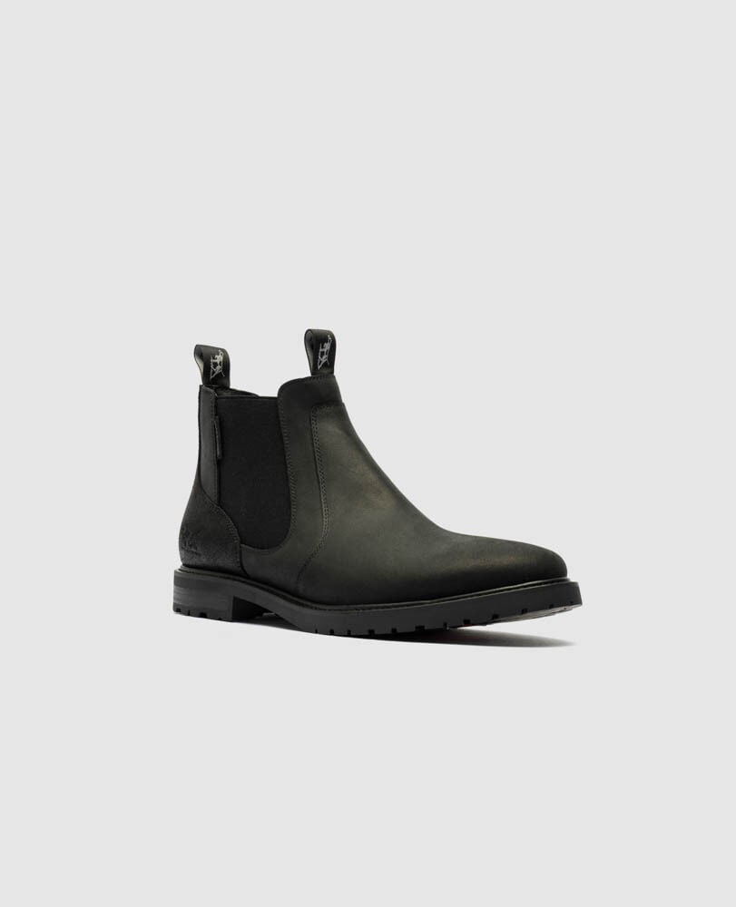 Brooklyn Chelsea Boot, ONYX, Off Front