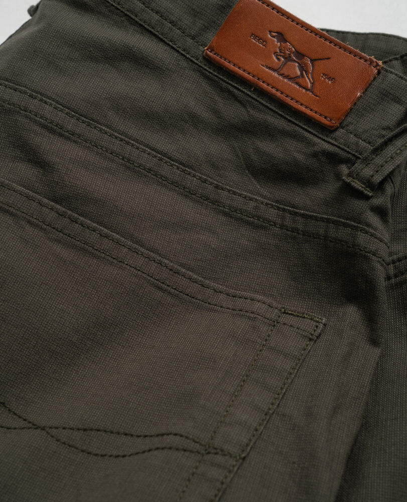 Gunn Straight Fit Jean, FOREST, Detail 3