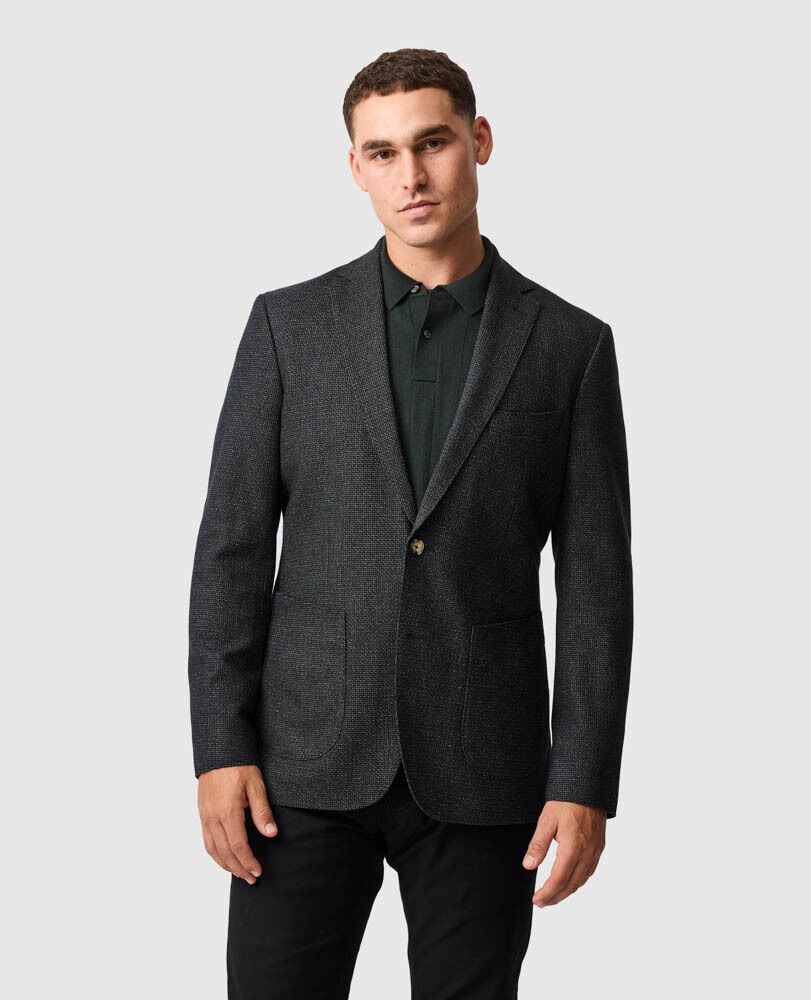 Thorton Sports Fit Jacket, EMERALD, Front