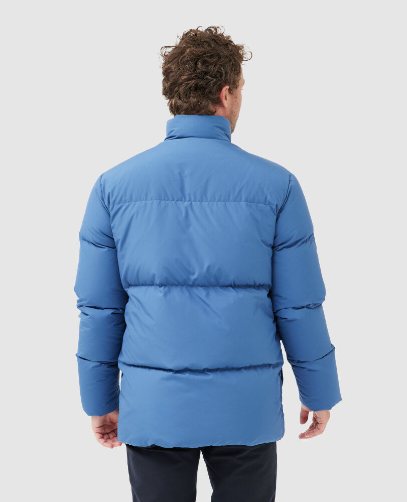 Ohau Down Jacket, PRUSSIAN, Back
