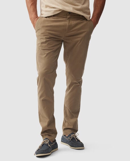Gunn Slim Fit Chino, KHAKI