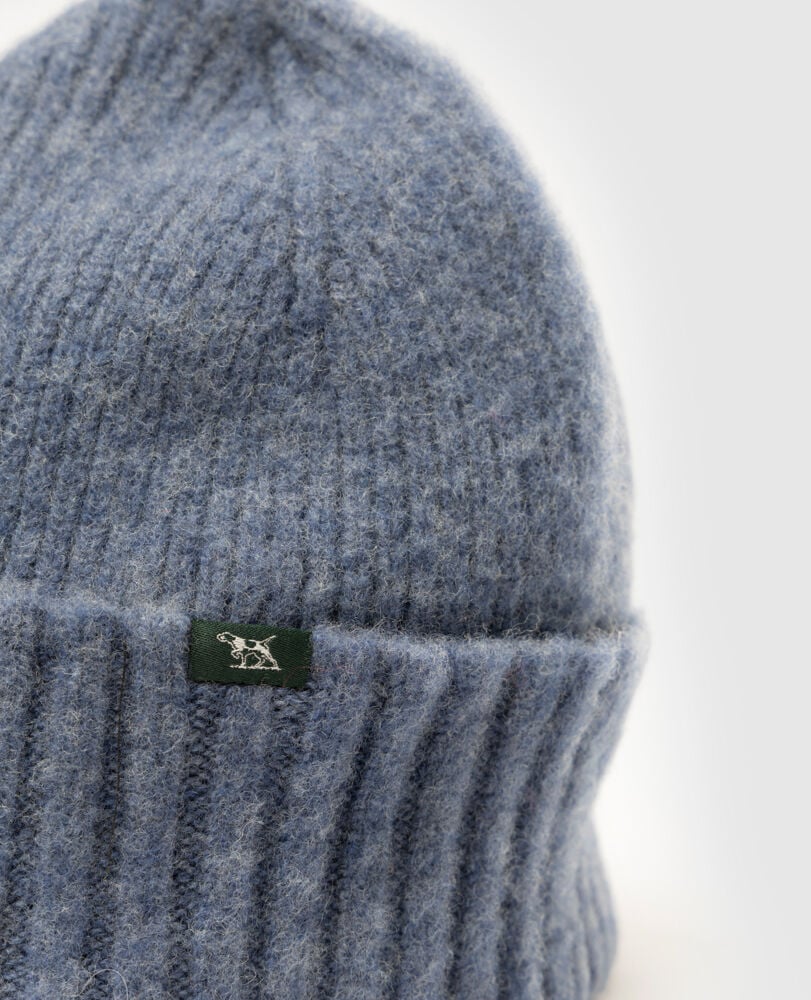 Riversdale Beanie, DENIM, Flat Lay