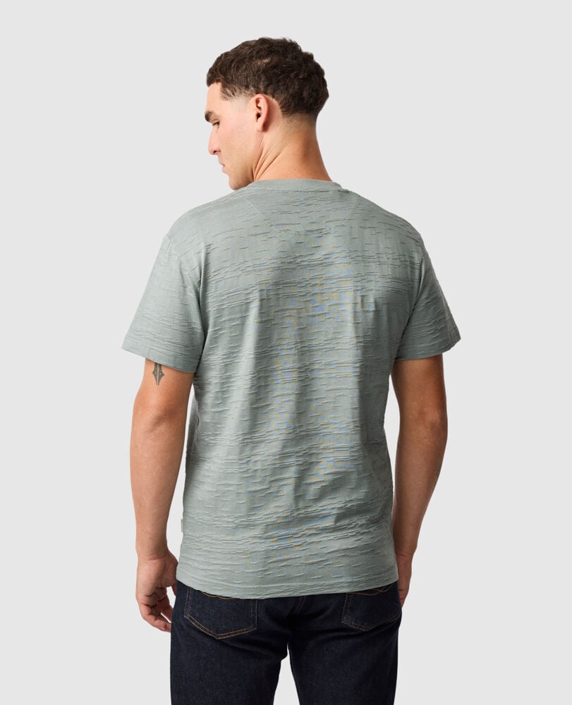Leith Valley Sports Fit T-Shirt , SAGE GREEN, Back