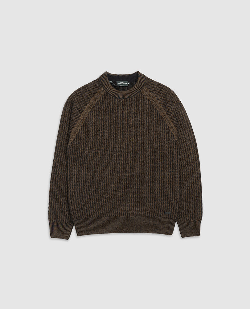Mackinder Knit, BLACK SAND, Flat Lay