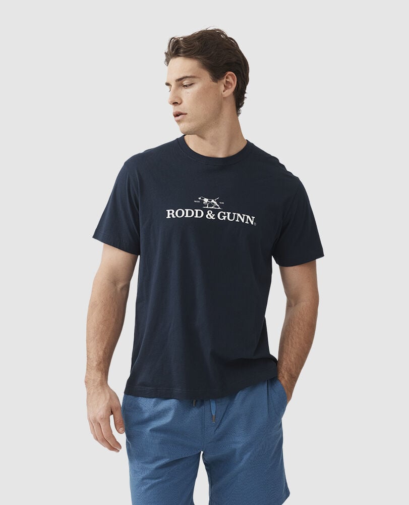 Logo T-Shirt , MIDNIGHT, Front