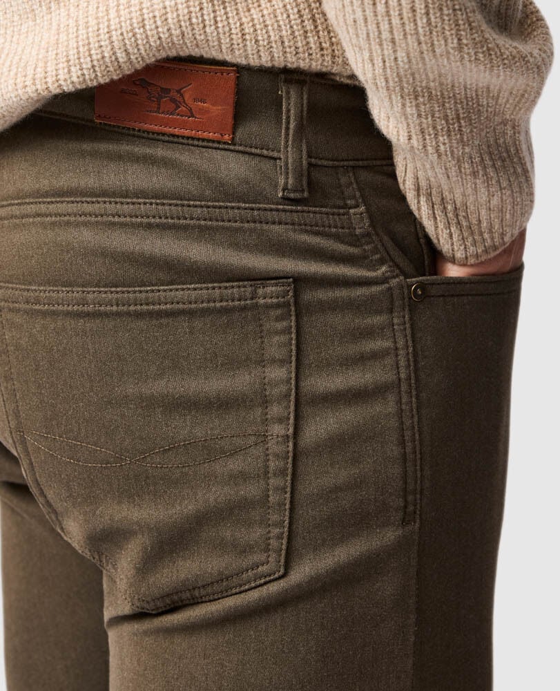 Motion Melange Straight Fit Jean, NUTMEG, Detail 3