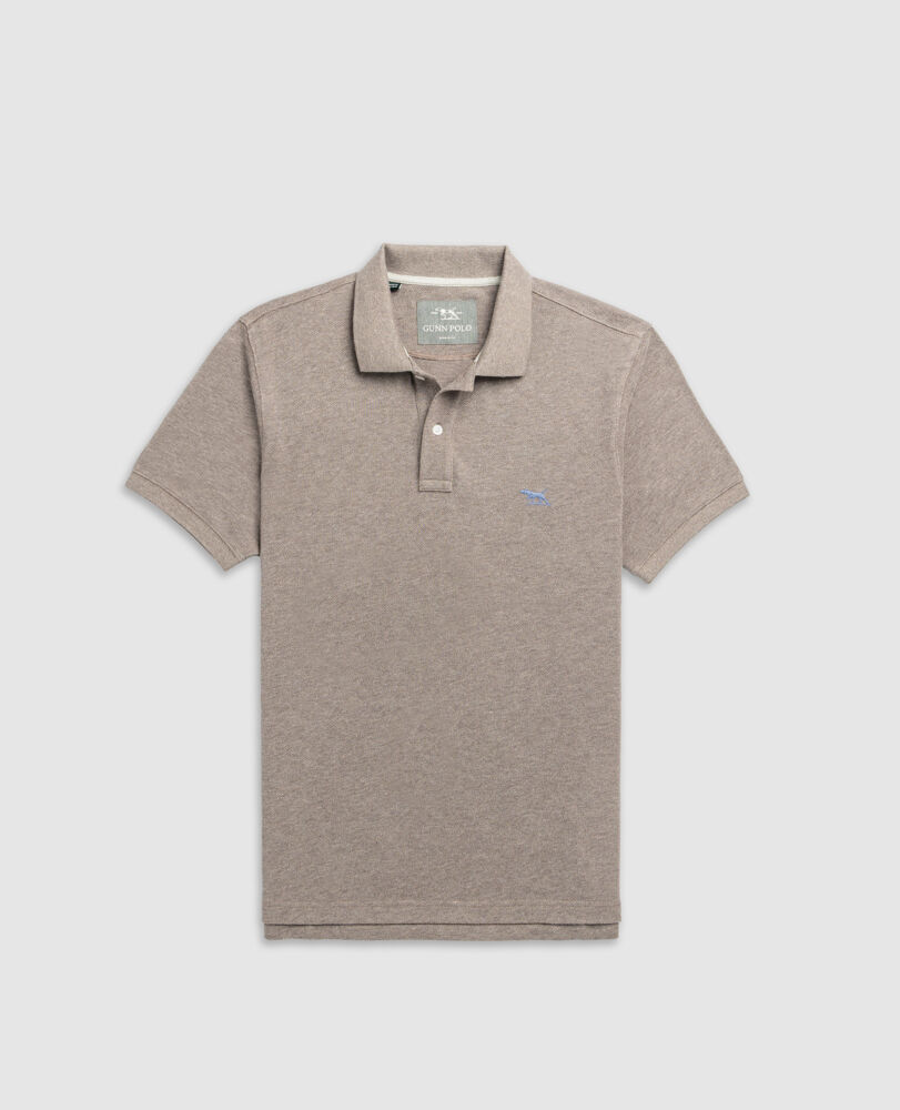 The Gunn Polo &middot; Mocha XL, MOCHA, Flat Lay
