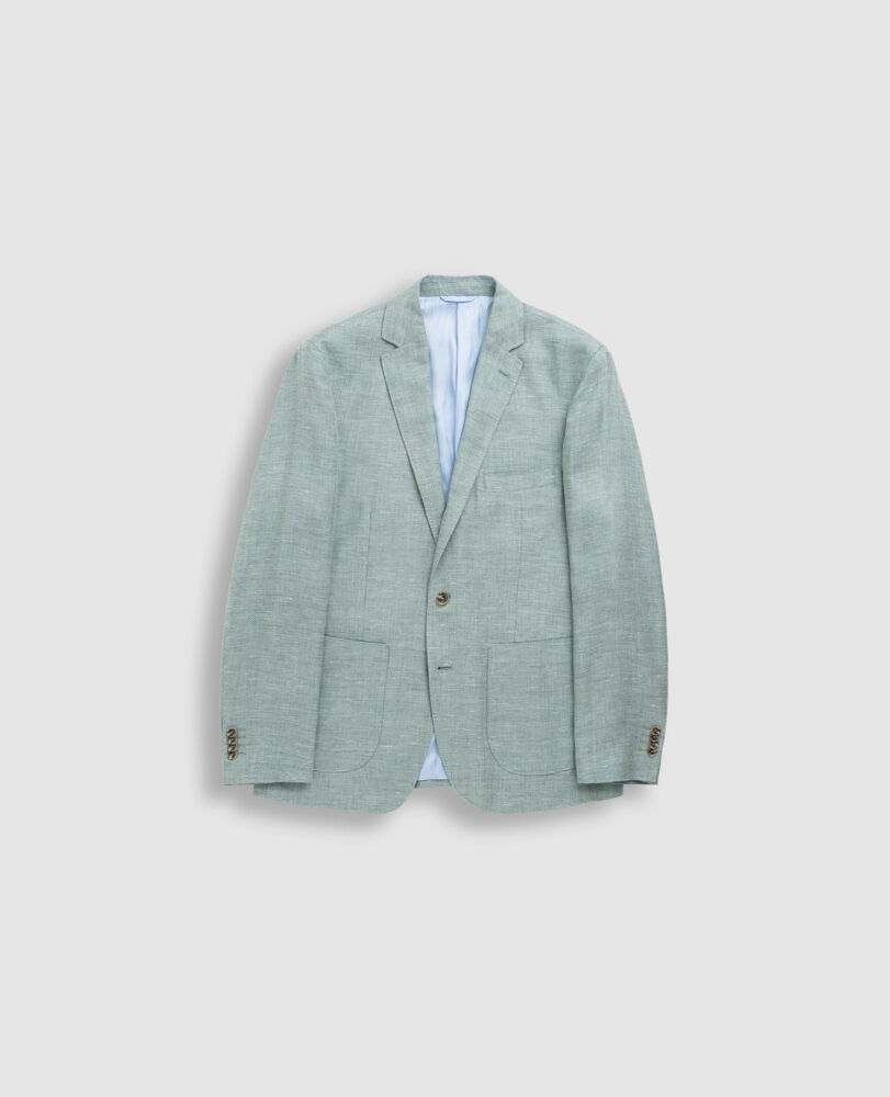 The Cascades Sports Fit Jacket, AQUAMARINE, Flat Lay