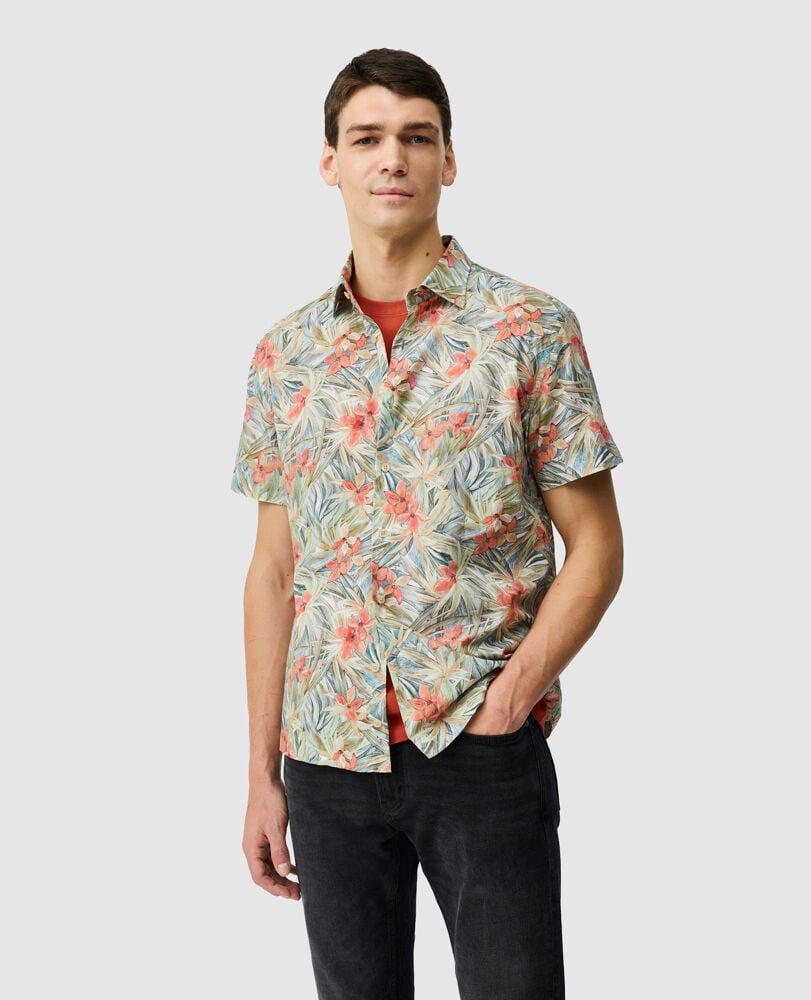 Riverina Shirt, BOTANICAL, Front