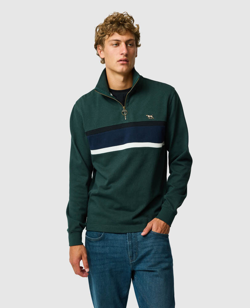 Chesterfield Sweatshirt, WALDGR&Uuml;N, Front