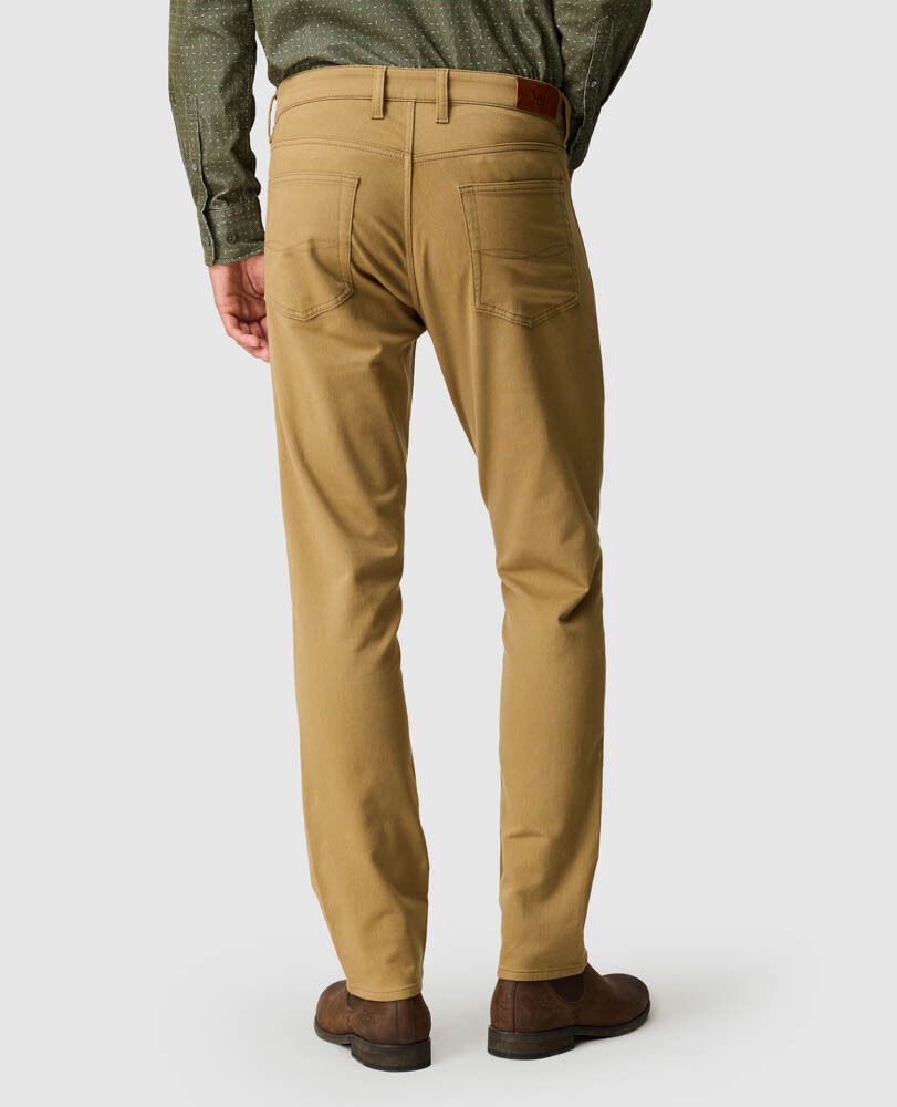 Motion Melange Straight Fit Jean, DESERT, Back