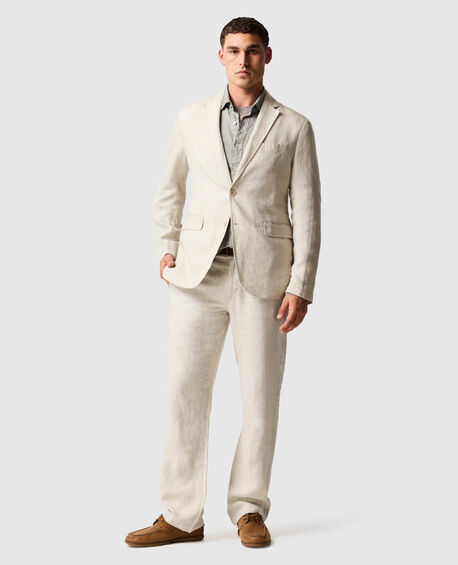 Resort Linen Jacket, OATMEAL