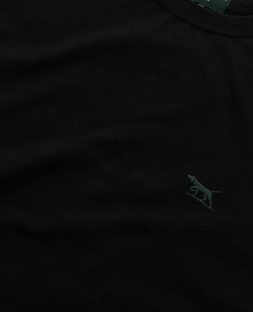 The Gunn Sports Fit Tee 2.0, LIQUORICE, Detail 2